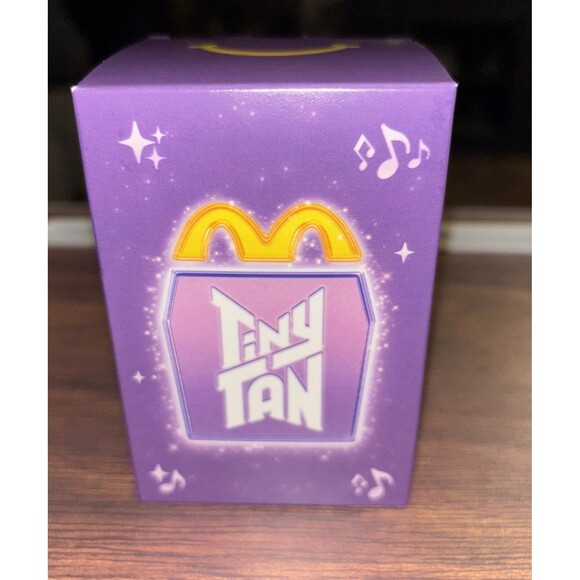 Rare 2025 McDonald's #7 JUNG KOOK TINY TAN x BTS 2025 Happy Meal Toy Limited NEW - Picture 3 of 4